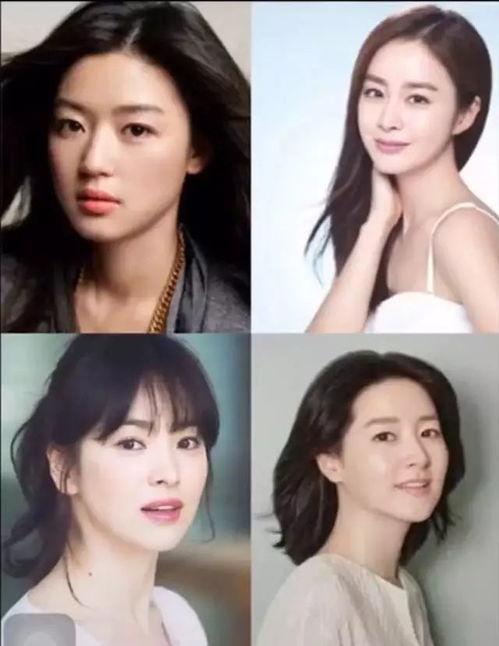 韩国女明星浓颜